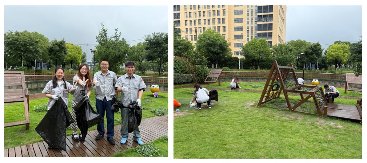 漂亮中国我先行  配合守护绿色家园